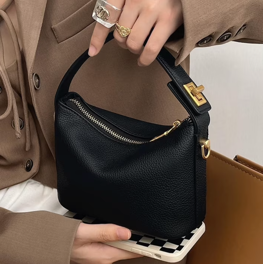 Mini Clutch Leather Bag